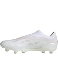 Adidas - Buty piłkarskie adidas X Crazyfast.1 Ll Fg M GY7381 białe. Kolor: biały. Materiał: materiał. Szerokość cholewki: normalna. Sport: piłka nożna #9