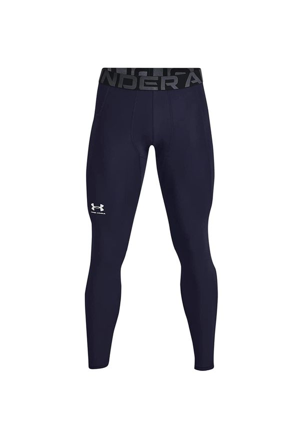 Legginsy Under Armour Heatgear® Armour. Kolor: wielokolorowy, niebieski, biały. Sport: fitness
