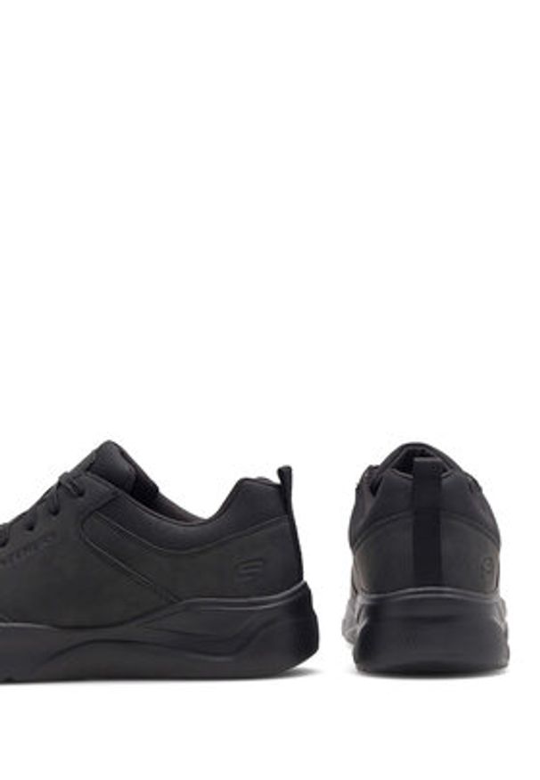 skechers - Skechers Sneakersy LIBERATION 8790157 BBK Czarny. Kolor: czarny. Materiał: materiał, syntetyk, skóra
