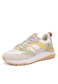 Rieker Revolution Lifestyle Sneakersy W2501-81 Beżowy. Kolor: beżowy. Materiał: materiał #7