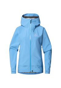 Damska kurtka wodoodporna Haglöfs Front. Kolor: niebieski #1