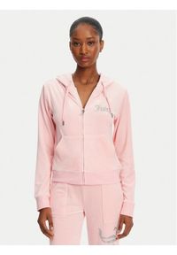 Juicy Couture Bluza Robertson JCBAS125805 Różowy Regular Fit. Kolor: różowy. Materiał: syntetyk