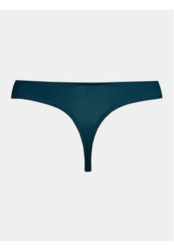 Hunkemöller Stringi Marine 202701 Niebieski. Kolor: niebieski. Materiał: syntetyk