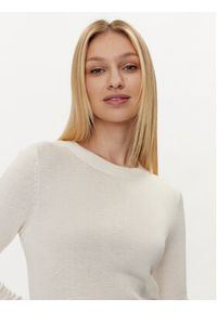 Vero Moda Sweter Silky 10268010 Écru Regular Fit. Materiał: syntetyk