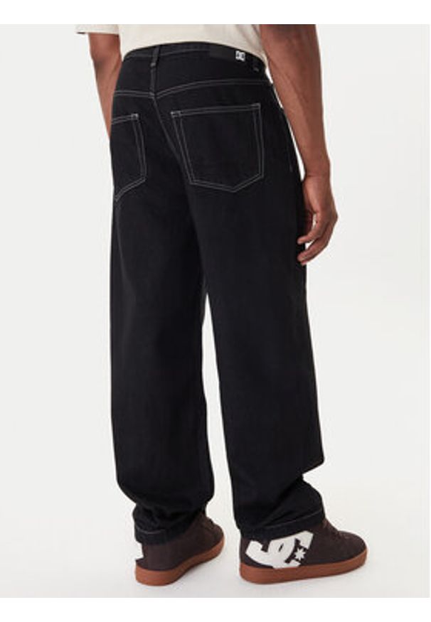 DC Shoes Jeansy Worker Baggy Denim Rbt ADYDP03079 Czarny Baggy Fit. Kolor: czarny