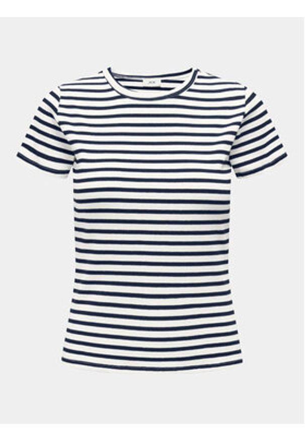 JDY T-Shirt Solar 15314449 Biały Regular Fit. Kolor: biały. Materiał: bawełna