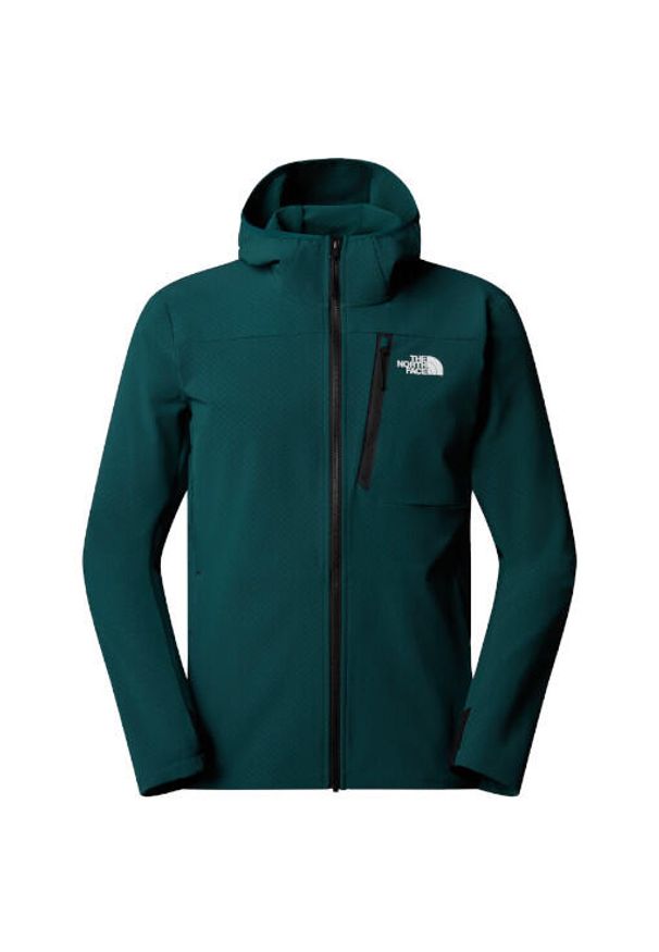 Softshell turystyczny męski The North Face M MA Softshell Jacket. Kolor: zielony. Materiał: softshell