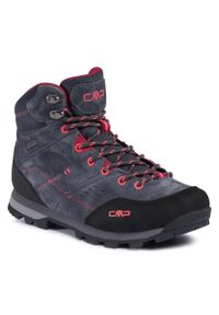 Trekkingi CMP Alcor Mid Wmn Trekking Shoes Wp 39Q4906 Antracite U426. Kolor: szary. Materiał: zamsz, skóra