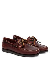 Timberland Mokasyny Classic Boat 2 Eye TB0250452141 Bordowy. Kolor: czerwony. Materiał: skóra #3
