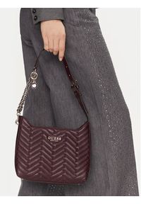 Guess Torebka HWQG95 08180 Bordowy. Kolor: czerwony. Materiał: skórzane #4
