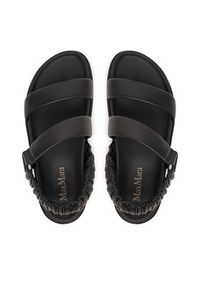 Max Mara Sandały 2614521072600 Czarny. Kolor: czarny. Materiał: skóra #3