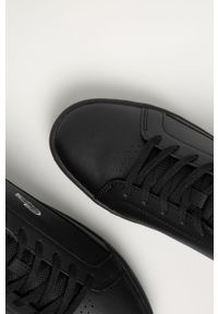 Lacoste - Buty. Nosek buta: okrągły. Zapięcie: sznurówki. Kolor: czarny. Materiał: syntetyk, materiał, skóra ekologiczna, guma. Szerokość cholewki: normalna #4
