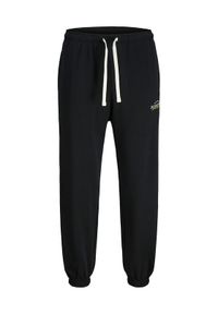 Jack & Jones - Jack&Jones Spodnie dresowe Kane Billy 12283257 Czarny Relaxed Fit. Kolor: czarny. Materiał: syntetyk