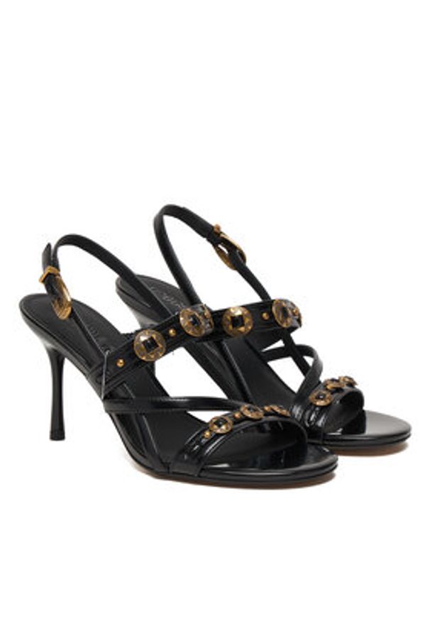 Pinko - PINKO Sandały Vanda 01 SD0511 E037 Czarny. Kolor: czarny. Materiał: skóra