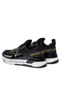 Versace Jeans Couture Sneakersy 75VA3SAB Czarny. Kolor: czarny. Materiał: materiał #7