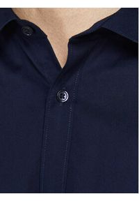 Jack & Jones Koszula 12201905 Granatowy Slim Fit. Kolor: niebieski. Materiał: bawełna #3