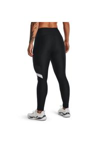 Spodnie treningowe damskie Under Armour Armour Mesh Panel. Kolor: czarny. Materiał: materiał, syntetyk