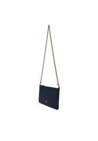 Pinko - PINKO Torebka Flat Classic AI 25-26 PCPL 100455 A0F1 Granatowy. Kolor: niebieski. Materiał: skórzane #10