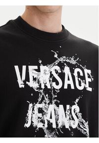 Versace Jeans Couture Bluza 80GAIC01 CF00C Czarny Regular Fit. Kolor: czarny. Materiał: bawełna #5