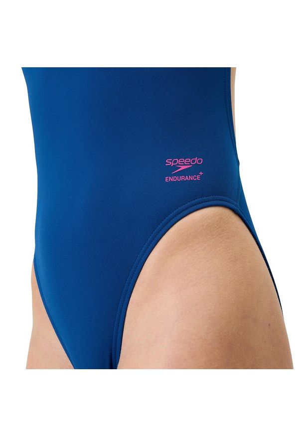 Strój kąpielowy jednoczęściowy damski na basen Speedo Solid. Kolor: niebieski