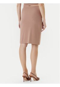 Guess Spódnica mini W5YD64 KAQL2 Beżowy Regular Fit. Kolor: beżowy #5