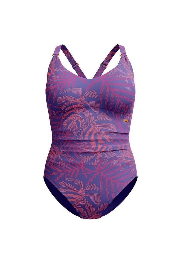 Strój kąpielowy jednoczęściowy damski na basen Speedo Shaping V Neck. Kolor: wielokolorowy