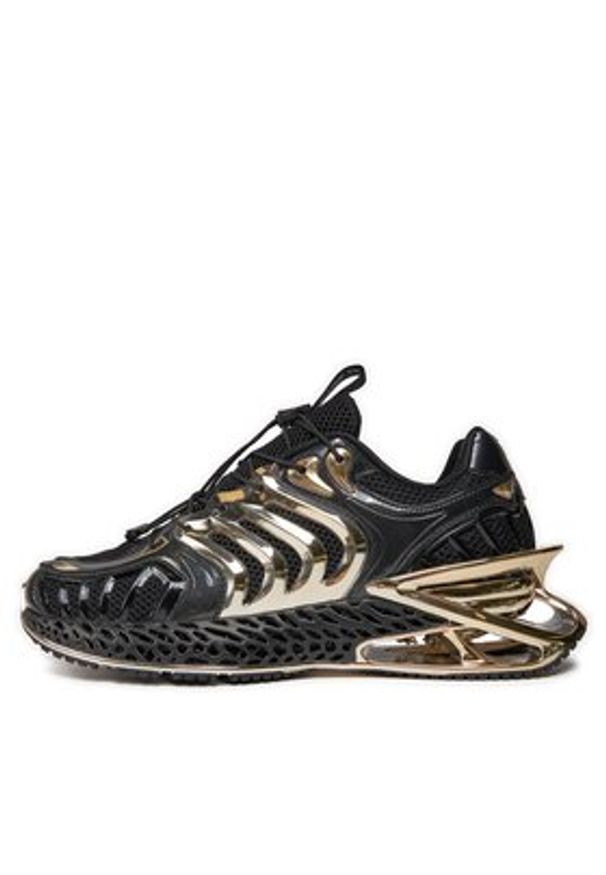 Plein Sport Sneakersy The Thunder Stroke Gen.X.02. FACS USC0434 STE003N Czarny. Kolor: czarny. Materiał: materiał