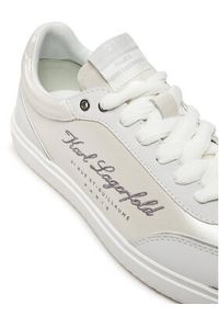 Karl Lagerfeld - KARL LAGERFELD Sneakersy Atlas KL63822 Biały. Kolor: biały. Materiał: skóra #6