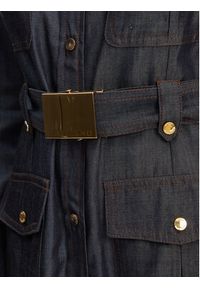 Guess Sukienka codzienna 5GGK05 7295A Granatowy Regular Fit. Okazja: na co dzień. Kolor: niebieski. Materiał: lyocell. Typ sukienki: proste. Styl: casual