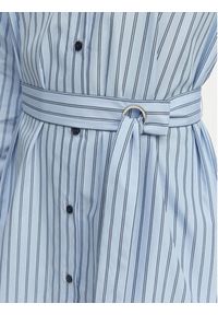 BOSS Sukienka koszulowa C_Delegant_3 50561950 Niebieski Regular Fit. Kolor: niebieski. Materiał: bawełna. Typ sukienki: koszulowe #2