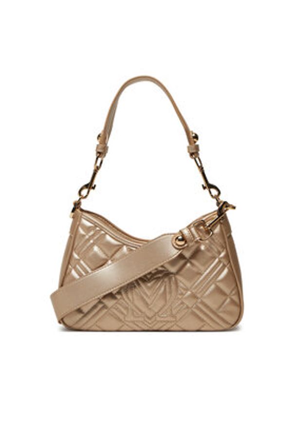 Love Moschino - LOVE MOSCHINO Torebka JC4152PP1MLA196A Złoty. Kolor: złoty. Materiał: skórzane