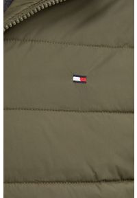 TOMMY HILFIGER - Tommy Hilfiger Kurtka męska kolor zielony przejściowa. Okazja: na co dzień. Kolor: zielony. Styl: casual #5