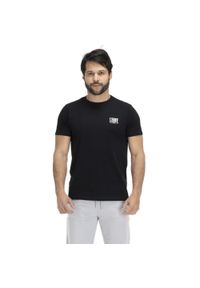LEONE 1947 APPAREL - Męska koszulka z krótkim rękawem Leone 1947 Apparel. Kolor: czarny. Materiał: tkanina. Długość rękawa: krótki rękaw. Długość: krótkie. Sport: fitness
