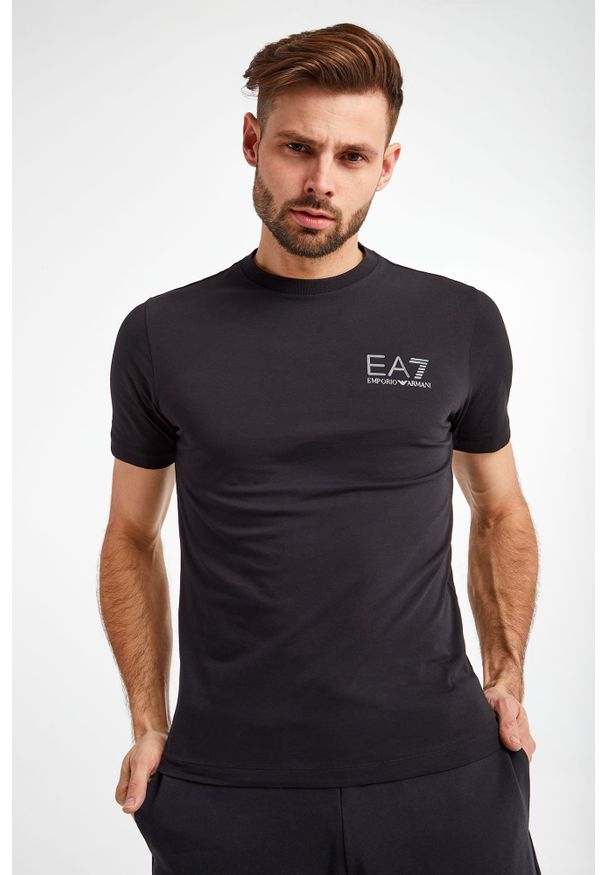 EA7 Emporio Armani - T-shirt EA7 EMPORIO ARMANI. Długość rękawa: krótki rękaw. Długość: krótkie. Wzór: nadruk