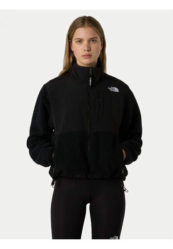 The North Face Polar Retro Denali NF0A88YR Czarny Regular Fit. Kolor: czarny. Materiał: syntetyk. Styl: retro