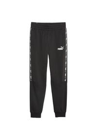 Spodnie męskie Puma ESS Tape Camo Sweatpants. Kolor: czarny