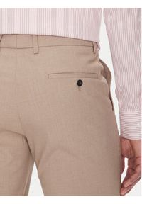 Lindbergh Garnitur 30-61040 Beżowy Slim Fit. Kolor: beżowy. Materiał: syntetyk #10