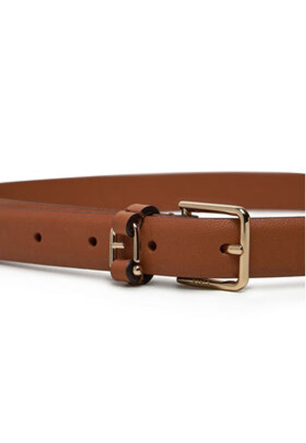 Furla Pasek Damski WC00099 BX2045 RY000 Brązowy. Kolor: brązowy. Materiał: skóra
