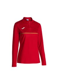 Bluza do biegania damska Joma Record III. Kolor: czerwony