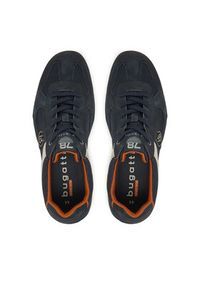 Bugatti Sneakersy Sandstone 325-A7P06-5000-4100 Granatowy. Kolor: niebieski. Materiał: zamsz, skóra #2