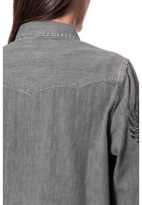 Wrangler - KOSZULA JEANSOWA DAMSKA WRANGLER L/S EAGLE DENIM SHIR GREY DENI W5178MR6E. Materiał: jeans, denim #8