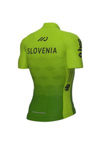 ALÉ CYCLING - Koszulka rowerowa męska Alé Cycling Prime Federazione Slovena. Kolor: zielony. Sport: kolarstwo