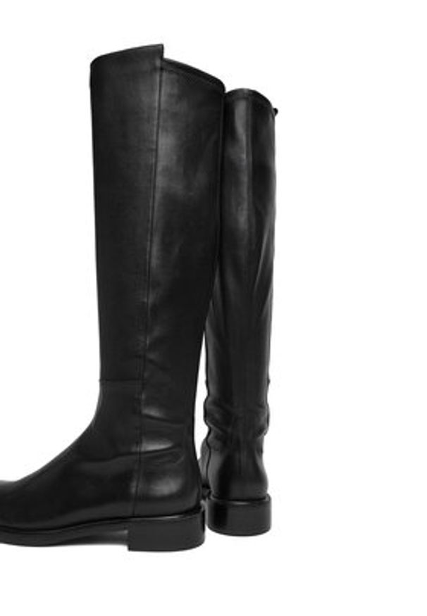 Stuart Weitzman Kozaki Gisele SM478 Czarny. Kolor: czarny. Materiał: skóra