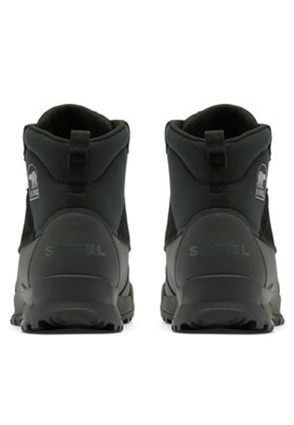 sorel - Sorel Trekkingi Buxton Lite Lace Plus Wp 2084871010 Czarny. Kolor: czarny. Materiał: zamsz, skóra. Sport: turystyka piesza