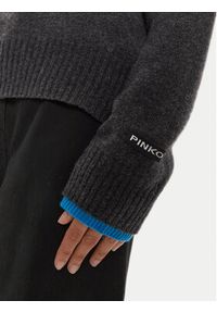 Pinko Sweter Donskoy 104468 A277 Szary Relaxed Fit. Kolor: szary. Materiał: wełna, kaszmir #5