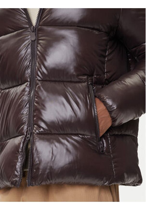 Save The Duck Kurtka zimowa D31280M LOVE21 Brązowy Regular Fit. Kolor: brązowy. Materiał: syntetyk. Sezon: zima