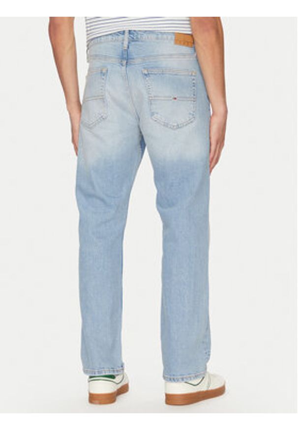 Tommy Jeans Jeansy Otis DM0DM21008 Niebieski Straight Fit. Kolor: niebieski