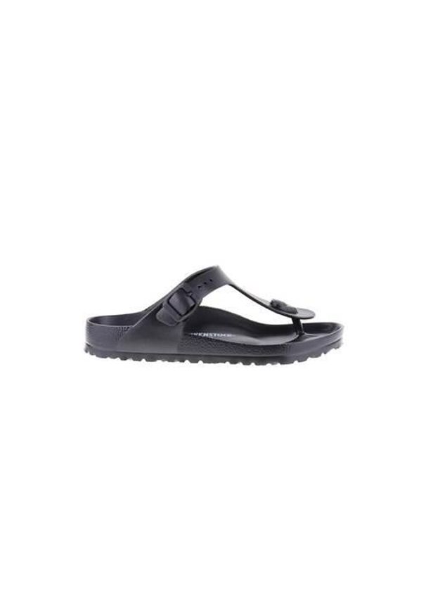 Japonki męskie Birkenstock Gizeh Eva. Kolor: czarny. Materiał: syntetyk, materiał. Szerokość cholewki: normalna. Sport: turystyka piesza
