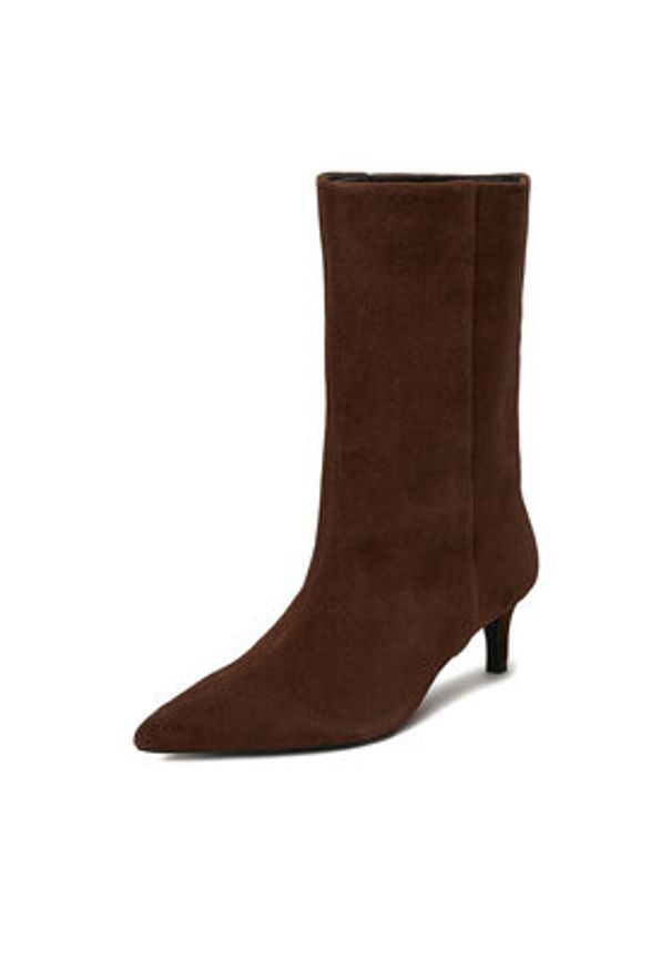 Gino Rossi Botki EO-TANYA-121972 Brązowy. Kolor: brązowy. Materiał: skóra