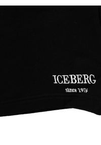 Iceberg Szorty | D0206300 | Mężczyzna | Czarny. Okazja: na co dzień. Kolor: czarny. Materiał: bawełna. Sezon: lato. Styl: casual #4